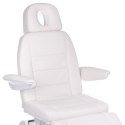 Santai Elektryczny fotel kosmetyczny Bologna BG-228-4 biały - Hurtownia Santai