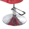 Santai Fotel fryzjerski Paolo BH-8821 czerwony