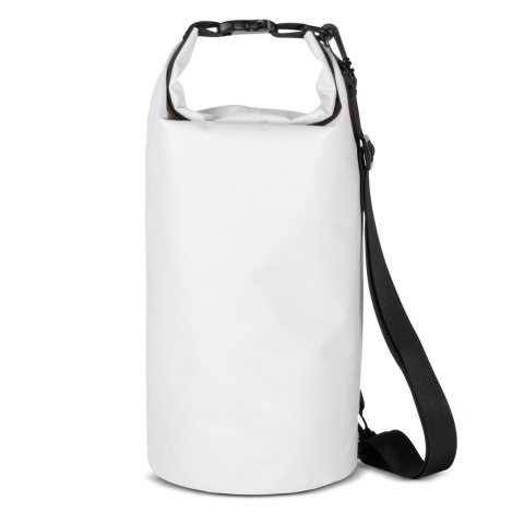 Worek plecak torba Outdoor PVC turystyczna wodoodporna 10L - biała