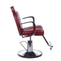 Santai Fotel barberski OLAF BH-3273 Wiśniowy