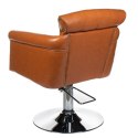 Santai Fotel fryzjerski ALBERTO BH-8038 jasno brązowy