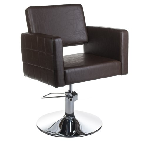 Santai Fotel fryzjerski Ernesto brązowy BM-6302