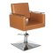 Fotel fryzjerski MILO BH-6333 jasno brązowy