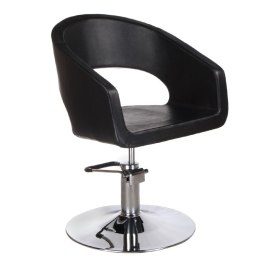 Fotel fryzjerski Paolo BH-8821 czarny