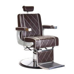 Fotel barberski ODYS BH-31825M Brązowy#2