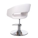 Fotel fryzjerski Paolo BH-8821 biały