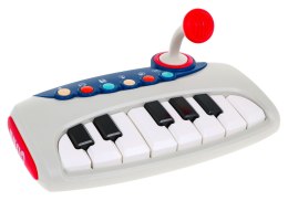 Interaktywny keyboard z mikrofonem dla dzieci 18m+ Zabawka muzyczna Pianinko + nauka gry