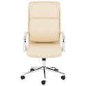 Fotel krzesło biurowe obrotowe regulowane z funkcją odchylenia do 180 kg