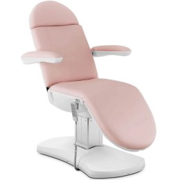 Fotel kosmetyczny do tatuażu masażu spa elektryczny PERDENONE - różowy