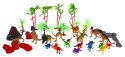 Zestaw figurek "Świat dinozaurów" dla dzieci 3+ Głowa dinozaura + mata krajobrazowa