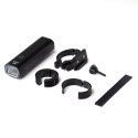 Zestaw lampek rowerowych przednia i tylna USB-C czarny